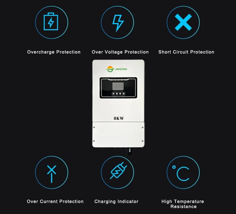 8KW Hybrid Solar Inverter Protection Function 8KW Hybrid Solar Inverter Protection Function