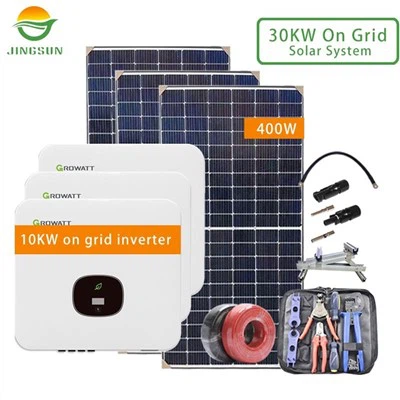 How do I choose the right size of an on - grid solar system?