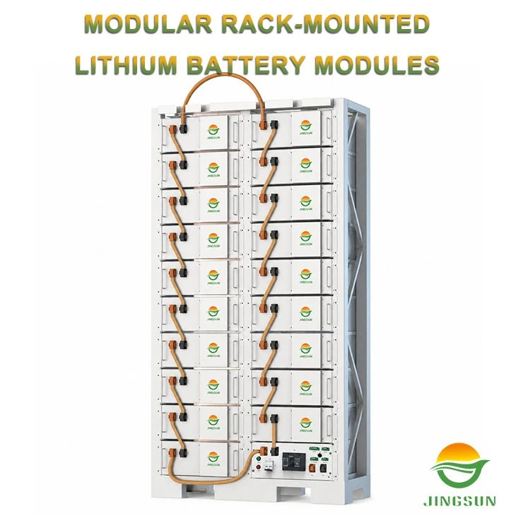 Modular Rack-Mounted Lithium Battery Modules With 4000+ Cycles For Backup, Off-Grid And Hybrid Solar Storage
