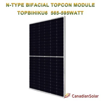 Canadian 595W Bifacial